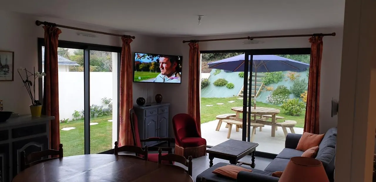 Les Embruns Jardin Villa Saint-Pol-de-Leon